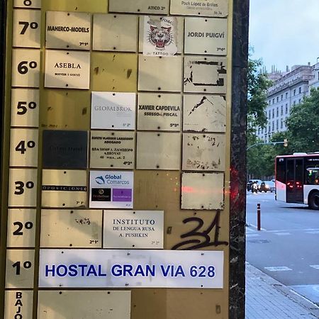 Hostal Granvia 628 Barselona Dış mekan fotoğraf