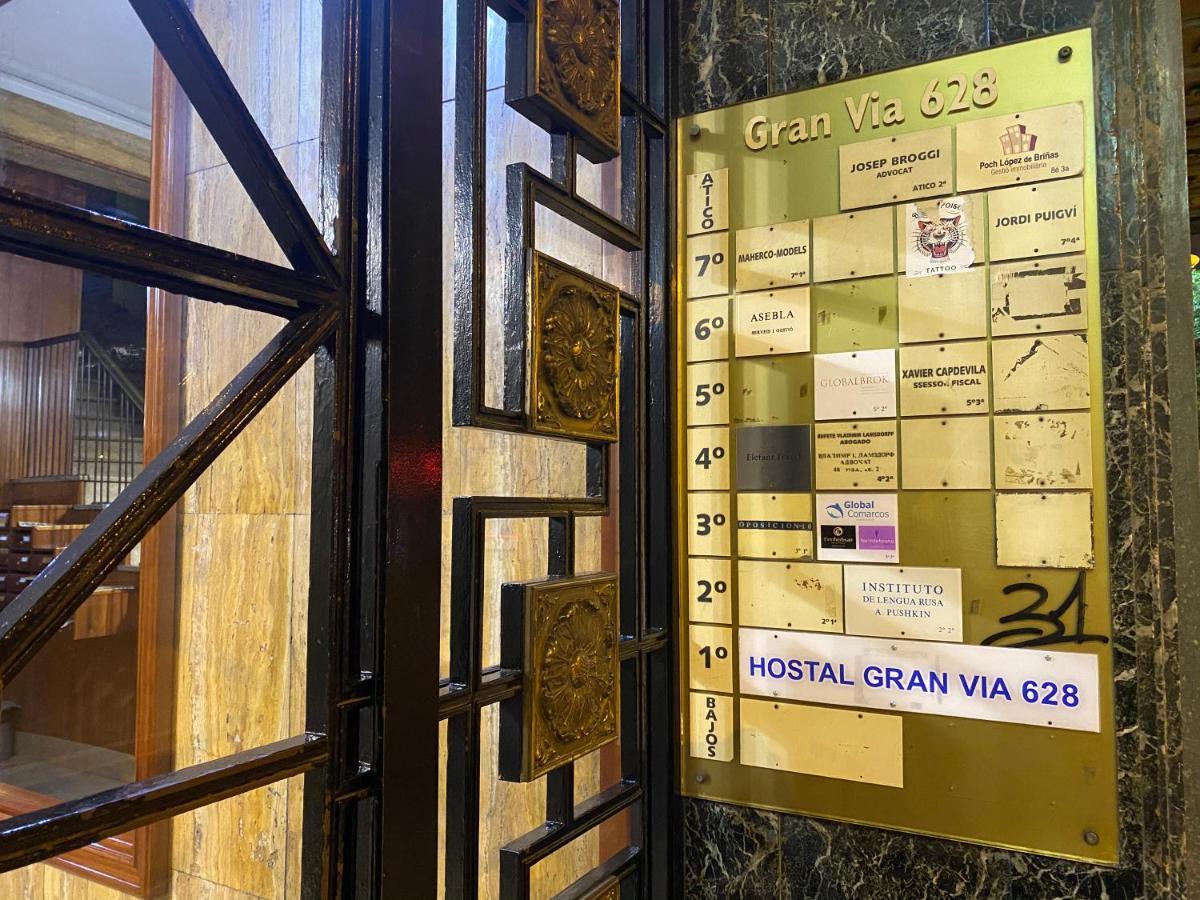 Hostal Granvia 628 Barselona Dış mekan fotoğraf