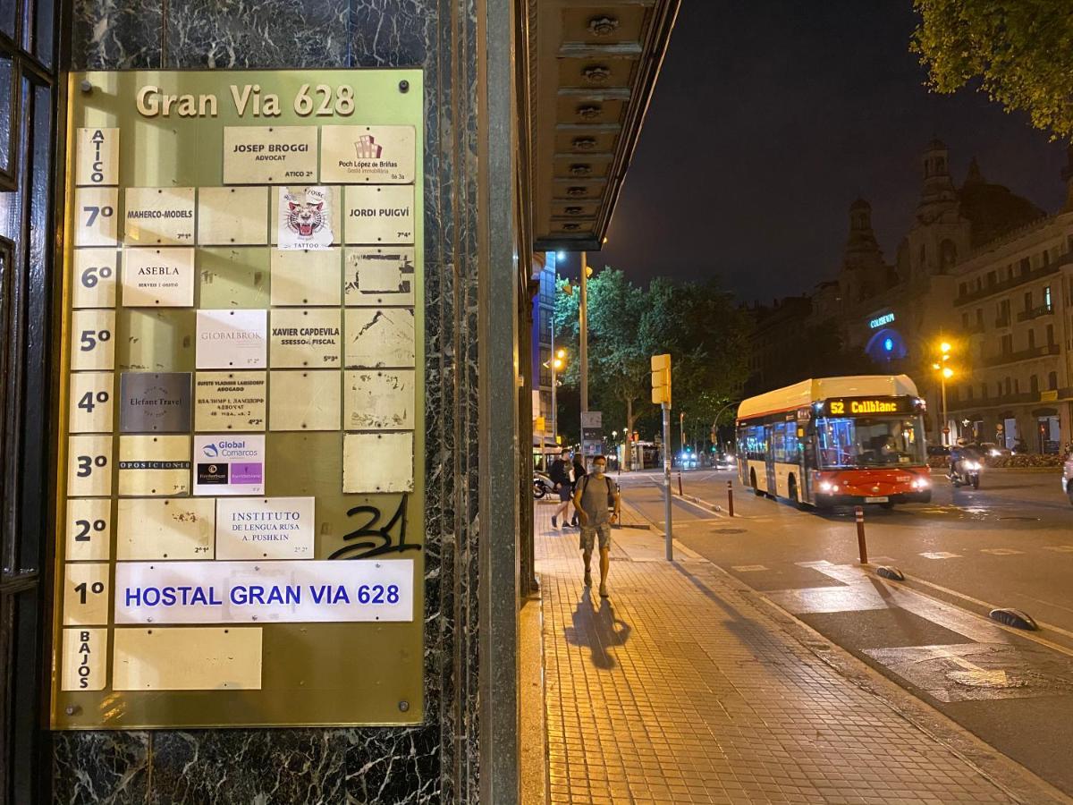 Hostal Granvia 628 Barselona Dış mekan fotoğraf